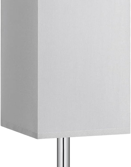 Load image into Gallery viewer, Touch Control USB Table Lamp, 3-Way Dimmable Bedside Lamp with Dual USB Ports and Outlets, Minimalist Small Lamps for Bedroom Nightstand Living Room Office Dorm Decor (LED Bulb Included )