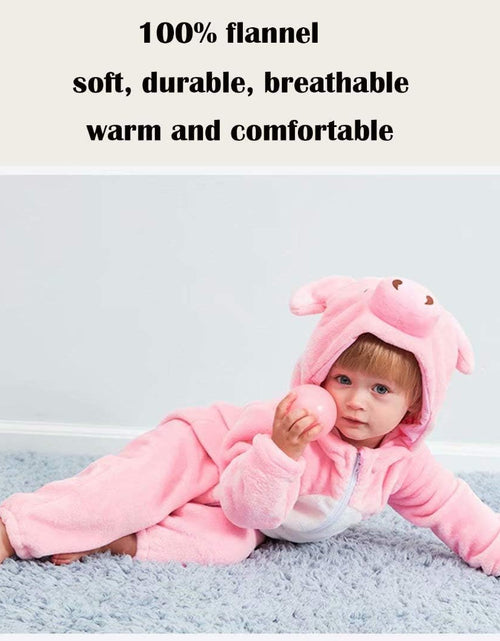 Load image into Gallery viewer, Baby Animal Costumes Unisex Toddler Onesie Pajamas Halloween Dress up Romper
