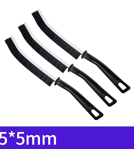 Deepclean™ Precision Crevice Brush Set – for Car, Kitchen, Tile Grout & Tight Spaces (1–5Pcs)