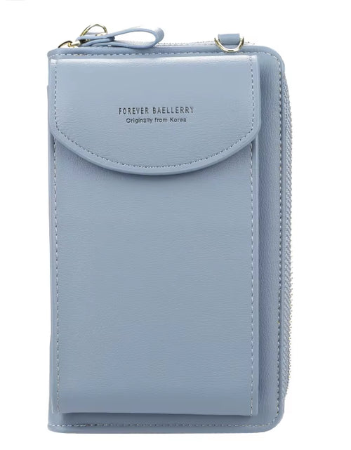 Load image into Gallery viewer, Elegance On-The-Go – Luxe PU Leather Crossbody Shoulder Bag with Phone &amp; Card Organizer
