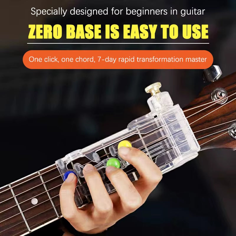Chordmaster Finger Trainer – Painless Guitar Practice Tool for Beginners & Chord Mastery
