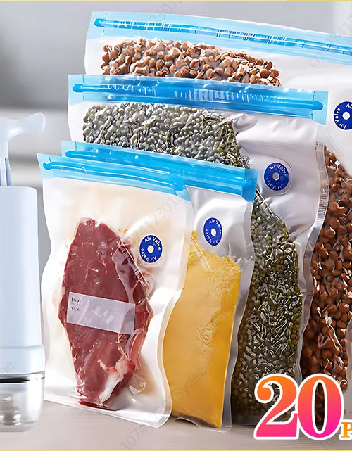 Load image into Gallery viewer, Freshlock™ Vacuum Seal Bags – Keep Food Fresh Longer, save Space Instantly!
