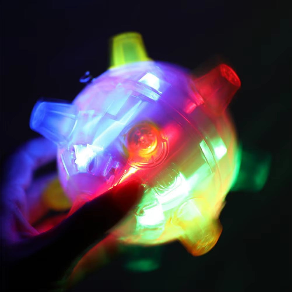 Pawactive Jumping Activation Ball – Flashing Light & Sound Interactive Toy for Dogs