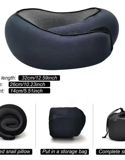 Load image into Gallery viewer, Cloudrest U-Shape Pillow – Memory Foam Travel Neck Cushion for Car, Plane &amp; Home Comfort
