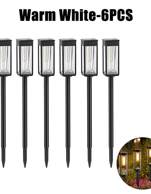 Load image into Gallery viewer, Glowpath Solar Lights – Waterproof LED Outdoor Lighting for Garden, Yard, Patio &amp; Walkways
