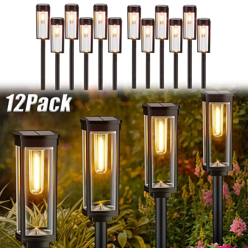 Glowpath Solar Lights – Waterproof LED Outdoor Lighting for Garden, Yard, Patio & Walkways