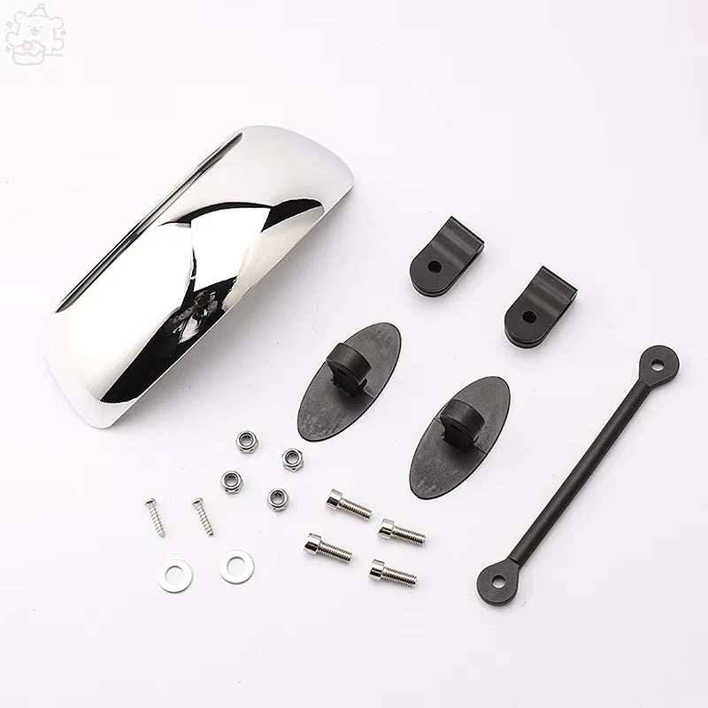 Motorbike 180° Wide-Angle Full-View Reversing Mirrors – Blind Spot-Free & Ultimate Front Guard