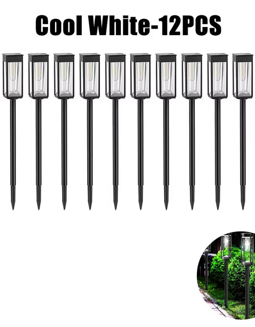 Load image into Gallery viewer, Glowpath Solar Lights – Waterproof LED Outdoor Lighting for Garden, Yard, Patio &amp; Walkways
