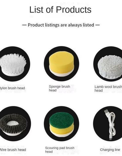 Load image into Gallery viewer, Powerclean™ LA1 Pro Spin Scrubber – Deep Clean. Zero Effort. Total Shine
