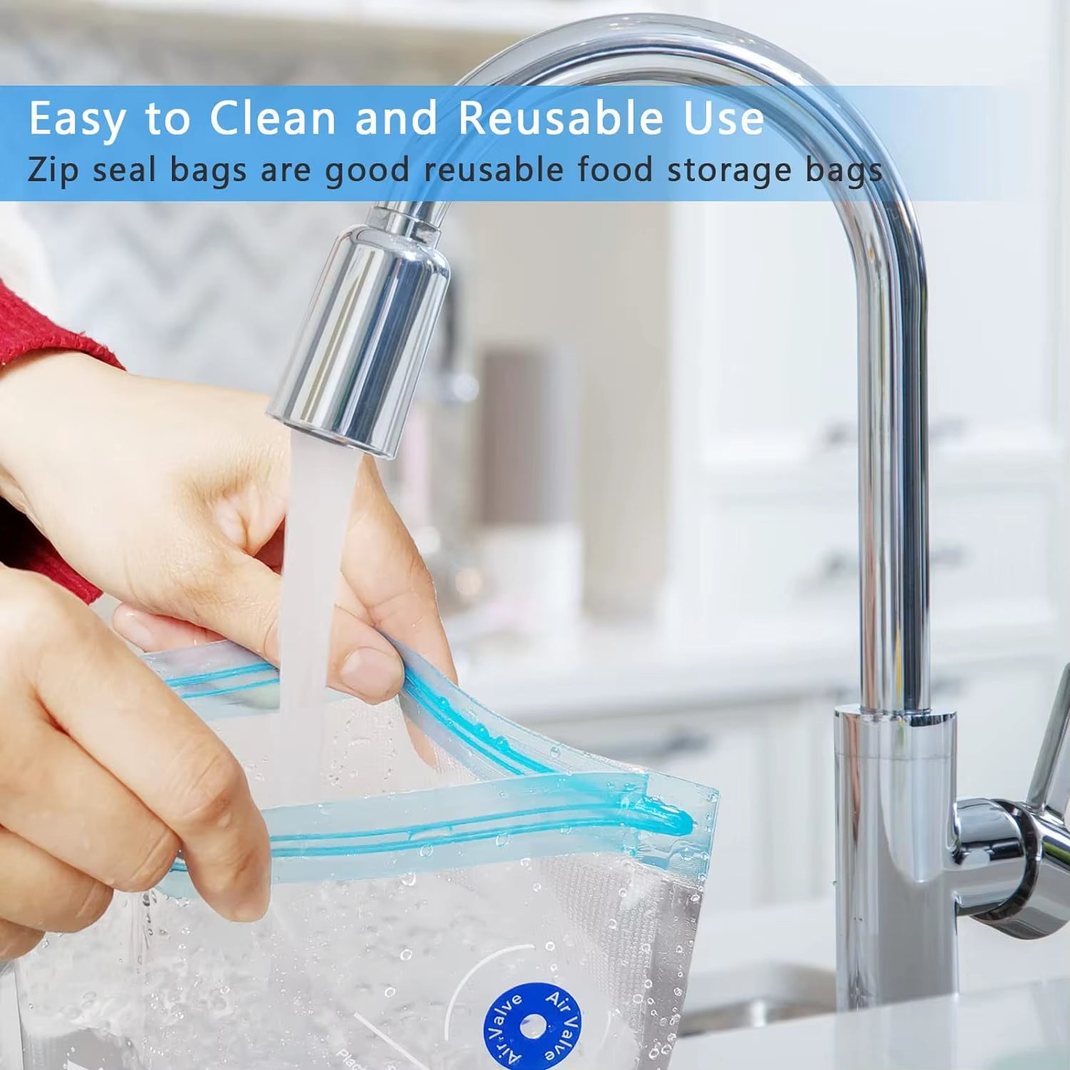 Freshlock™ Vacuum Seal Bags – Keep Food Fresh Longer, save Space Instantly!