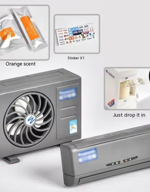 Load image into Gallery viewer, Freshdrive Solar Car Air Freshener – Mini Aromatherapy Machine with Lasting Fragrance &amp; Stylish Decorative Design
