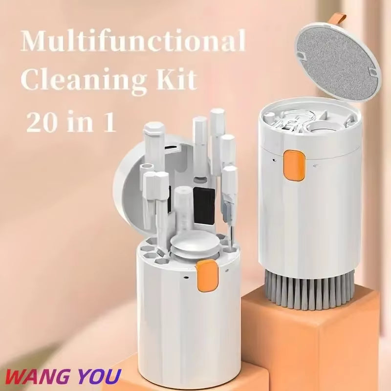 Cleanmaster Pro™ 20-In-1 Tech Cleaning Kit – Precision Clean for Every Device