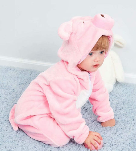 Baby Animal Costumes Unisex Toddler Onesie Pajamas Halloween Dress up Romper