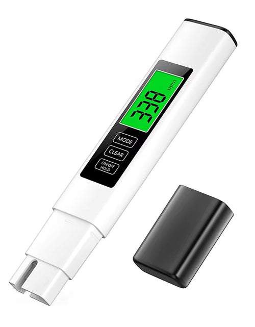 Load image into Gallery viewer, Purecheck 3-In-1 Digital TDS Water Tester – High Accuracy Water Quality Testing Kit for Drinking Water
