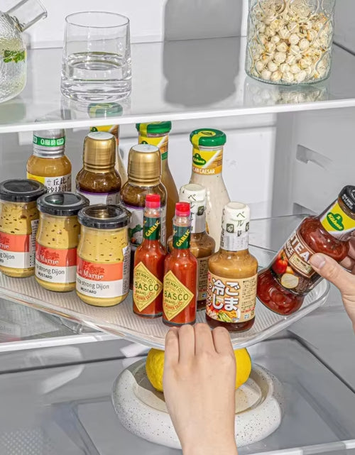 Load image into Gallery viewer, Spinrack Kitchen Organizer – Rotating Dish &amp; Beverage Rack for Countertop &amp; Refrigerator Storage
