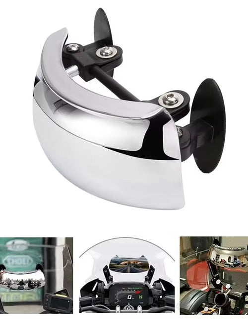 Load image into Gallery viewer, Motorbike 180° Wide-Angle Full-View Reversing Mirrors – Blind Spot-Free &amp; Ultimate Front Guard
