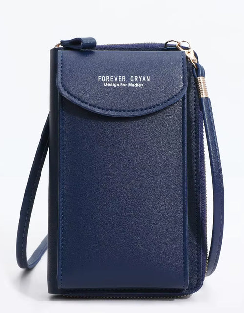 Load image into Gallery viewer, Elegance On-The-Go – Luxe PU Leather Crossbody Shoulder Bag with Phone &amp; Card Organizer
