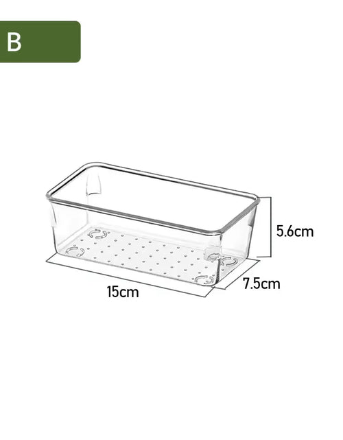 Load image into Gallery viewer, Clearnest Organizer – Transparent Anti-Scratch Drawer Storage Box for Cosmetics, Office &amp; Home
