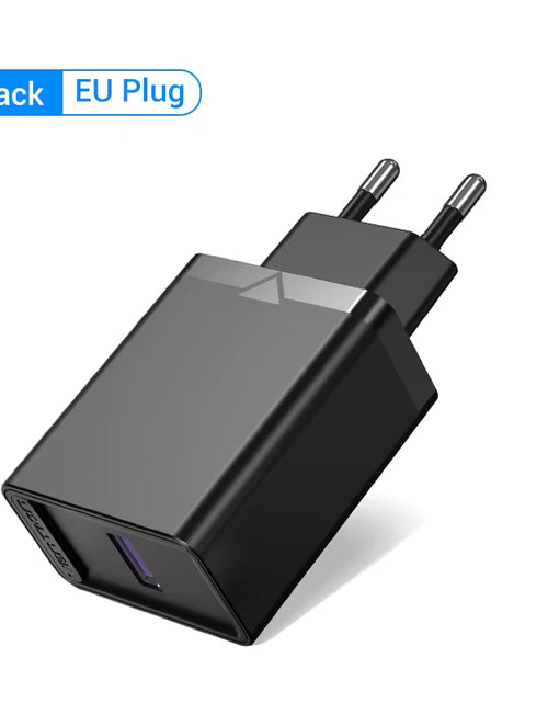 Load image into Gallery viewer, Turbocharge 22.5W USB Fast Charger – QC 3.0 Power for Huawei, Samsung, Xiaomi &amp; More
