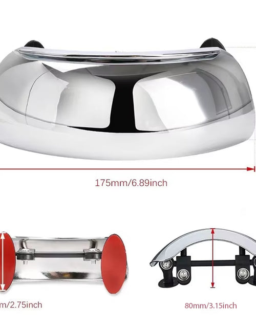 Load image into Gallery viewer, Motorbike 180° Wide-Angle Full-View Reversing Mirrors – Blind Spot-Free &amp; Ultimate Front Guard
