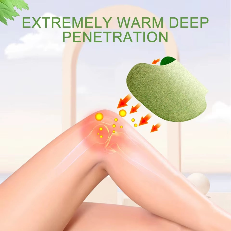 Herbarelief™ Natural Knee Patches – Deep Heat Therapy for Lasting Joint Comfort