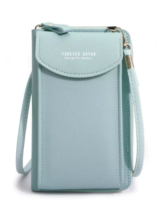 Load image into Gallery viewer, Elegance On-The-Go – Luxe PU Leather Crossbody Shoulder Bag with Phone &amp; Card Organizer
