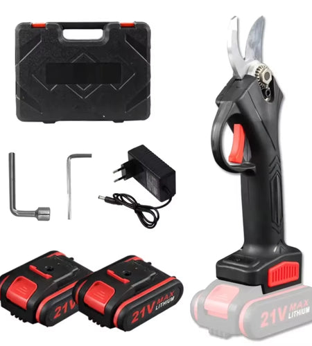 Powerprune 21V Cordless Electric Pruner – Effortless Tree & Bonsai Branch Cutting Tool