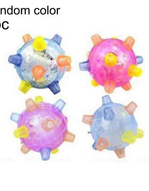 Load image into Gallery viewer, Pawactive Jumping Activation Ball – Flashing Light &amp; Sound Interactive Toy for Dogs
