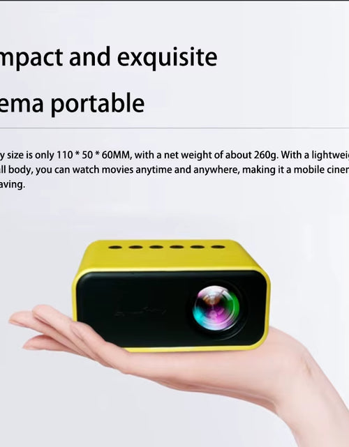 Load image into Gallery viewer, Xiaomi Mini Projector Portable Home Projector 8K HD Projector Indoor Entertainment Bedroom Game Theater Children&#39;S Projector
