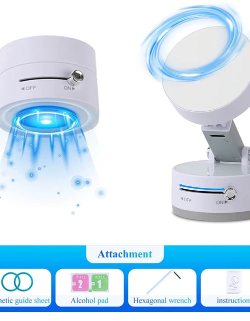 Load image into Gallery viewer, Magnagrip™ Mini Foldable Magnetic Phone Stand – Stick, Flip, Hold Anywhere
