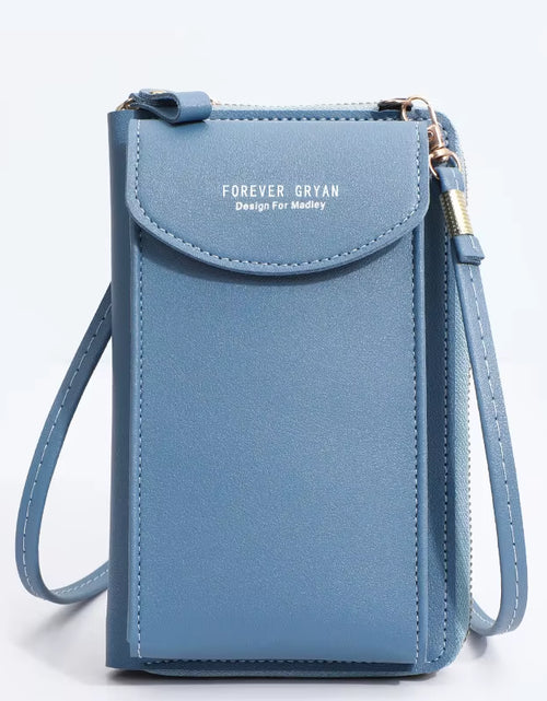 Load image into Gallery viewer, Elegance On-The-Go – Luxe PU Leather Crossbody Shoulder Bag with Phone &amp; Card Organizer
