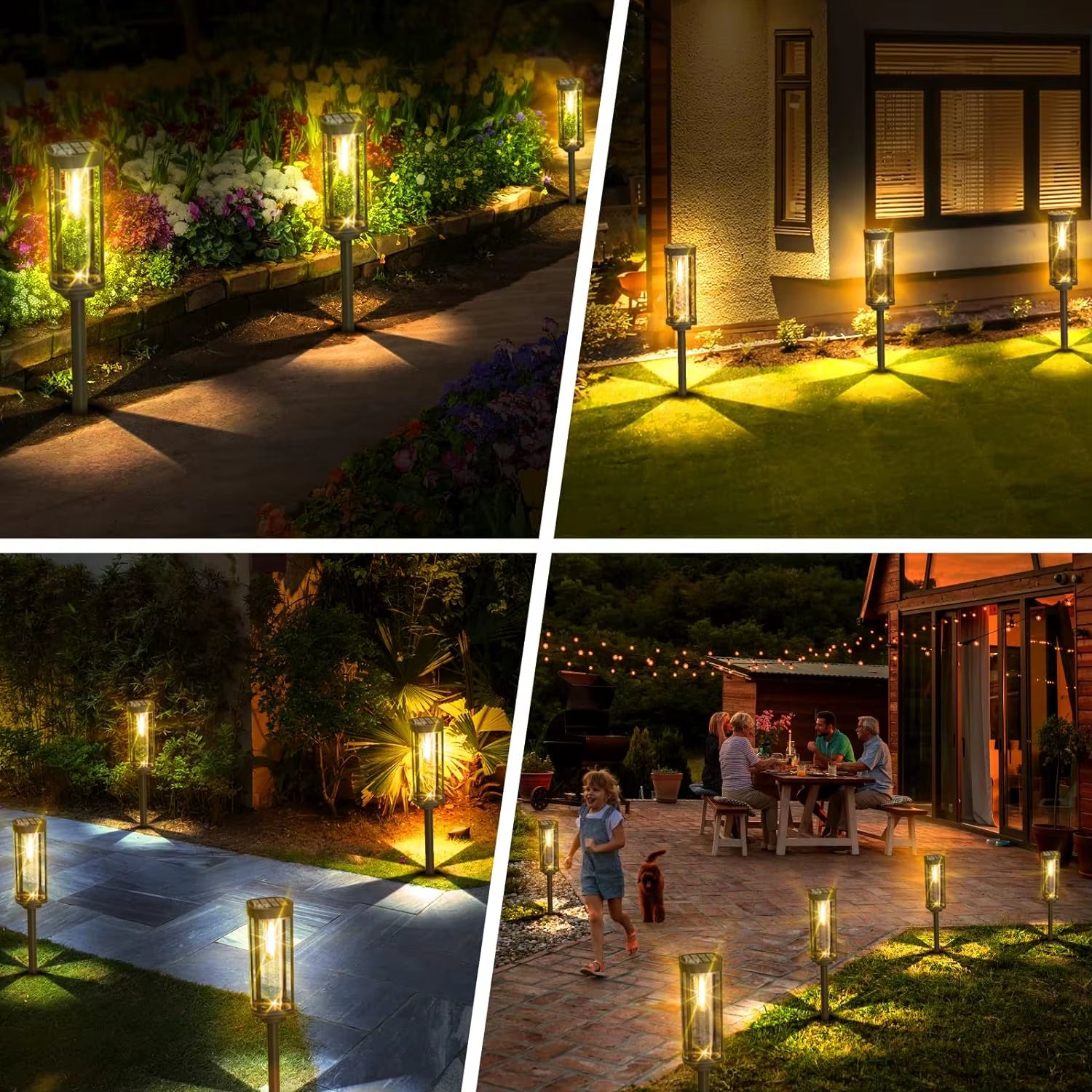Glowpath Solar Lights – Waterproof LED Outdoor Lighting for Garden, Yard, Patio & Walkways
