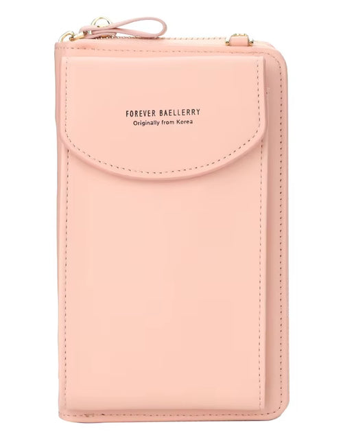 Load image into Gallery viewer, Elegance On-The-Go – Luxe PU Leather Crossbody Shoulder Bag with Phone &amp; Card Organizer
