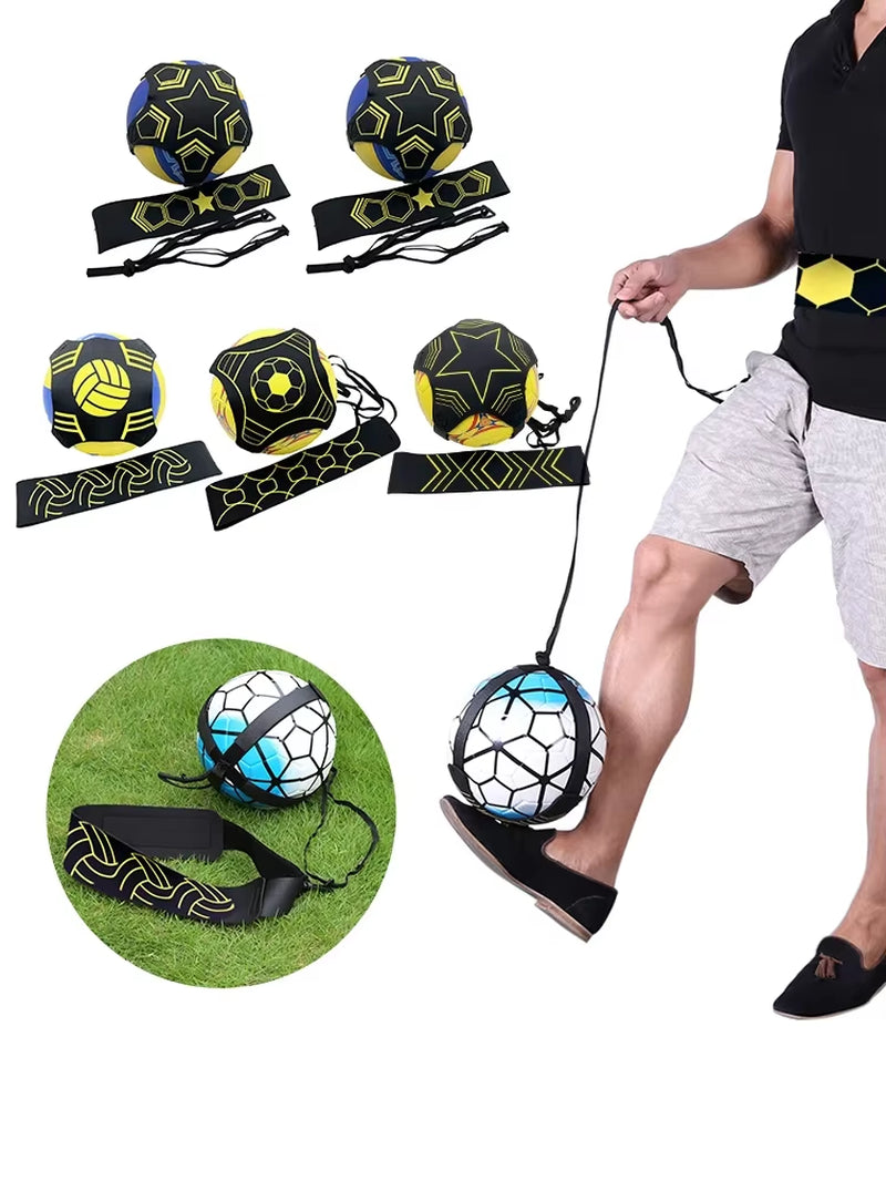 Kickmaster Soccer Juggle Bags – 6 Style Football Training Circling Belt for Solo Skills & Precision Kicking