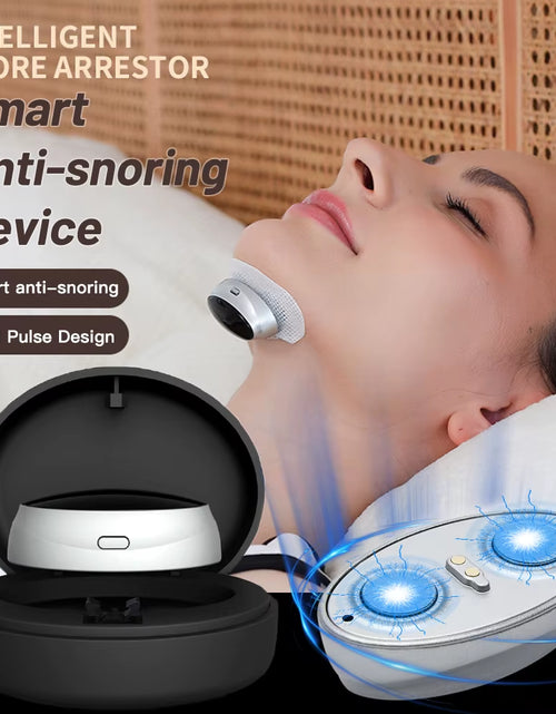 Load image into Gallery viewer, Smartsnore™ 5-Pair EMS Anti-Snoring Device – Breathe Easy, Sleep Deep
